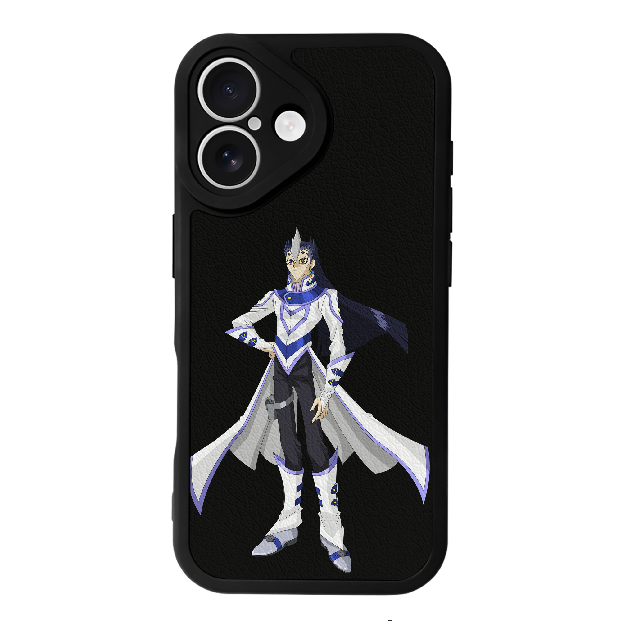 遊☆戯☆王 Yu-Gi-Oh! 【iPhone 16シリーズ対応】シリコンスマホケース（レザー調） 材質：シリコン